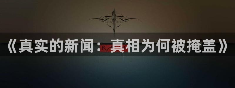 戴高乐入口：《真实的新闻：真相为何被掩盖》