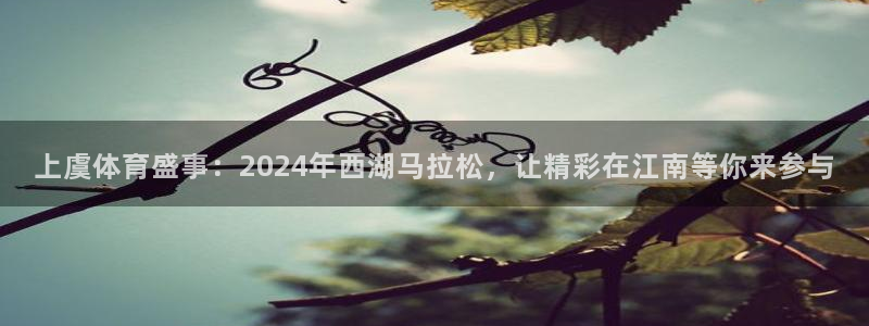 戴高乐是哪个国家的：上虞体育盛事：2024年西湖马拉松，让精彩在江南等你来参与
