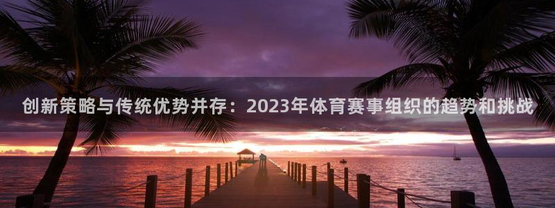 戴高乐h5：创新策略与传统优势并存：2023年体育赛事组织的趋势和挑战