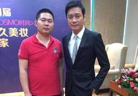 广州戴高乐与明星合影